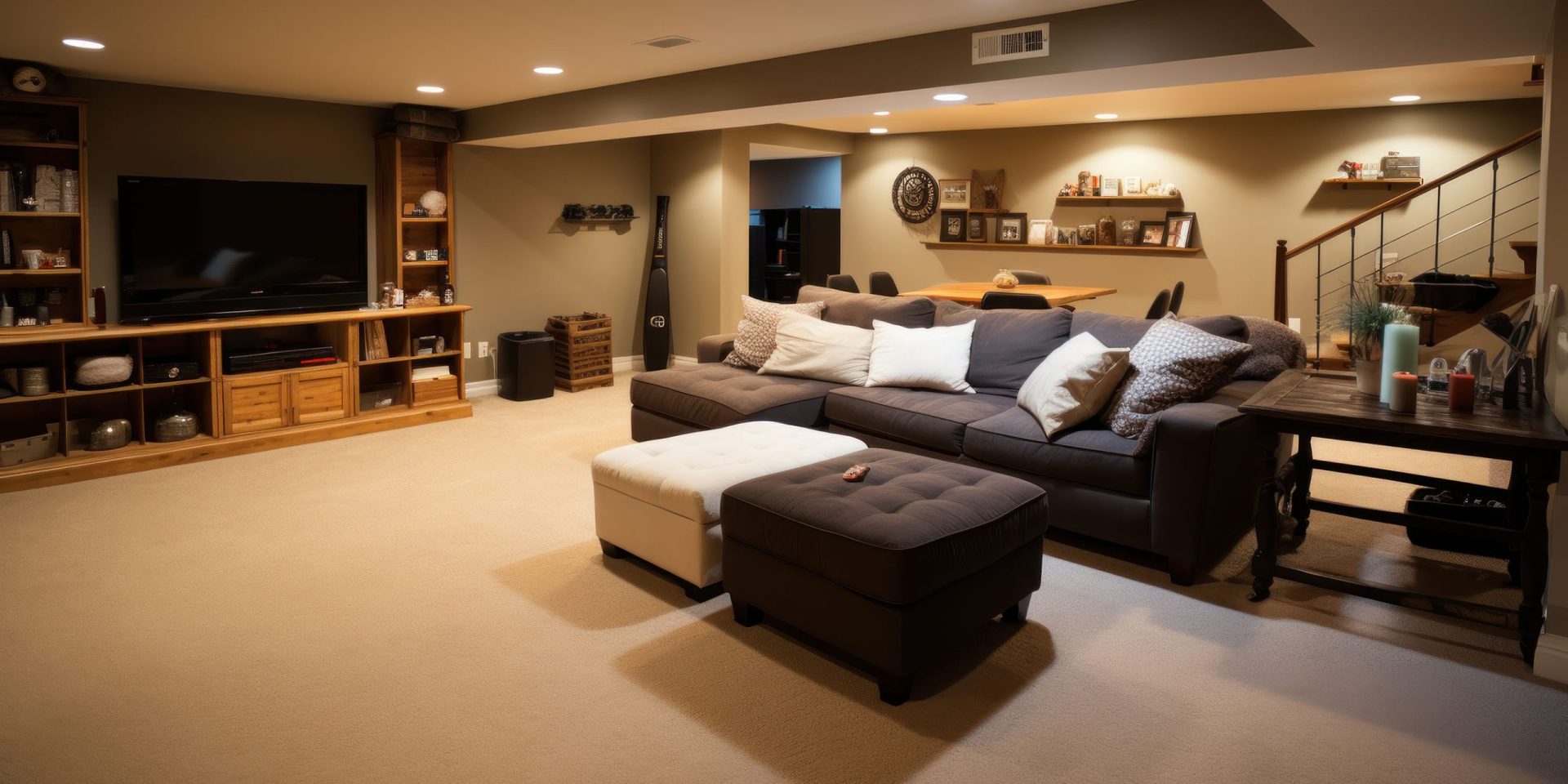 Turning Basements Into Blissful Retreats With Expert Finishing Touches ...